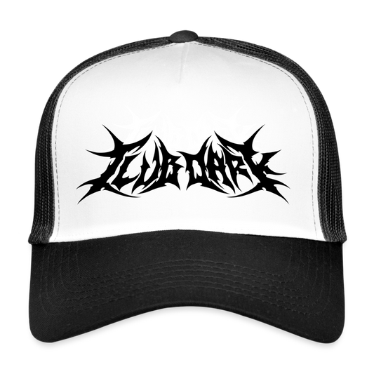 2.0 TRUCKER CAP - white/black