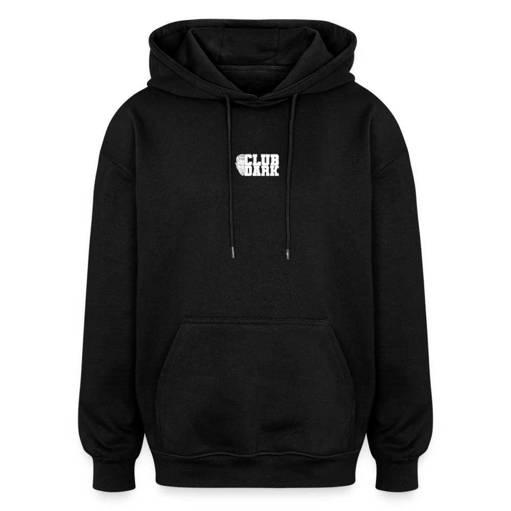 ATHLETICS OVERSIZED HOODIE - black