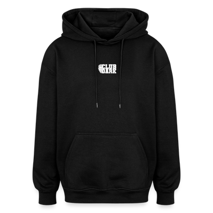 ATHLETICS OVERSIZED HOODIE - black