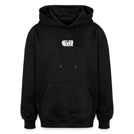 ATHLETICS OVERSIZED HOODIE - black