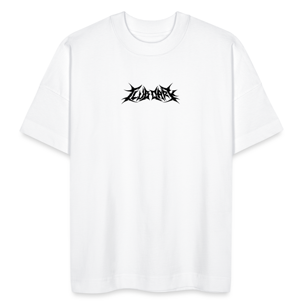 2.0 WHITE OVERSIZED TEE - white