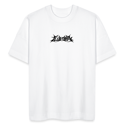 2.0 WHITE OVERSIZED TEE - white