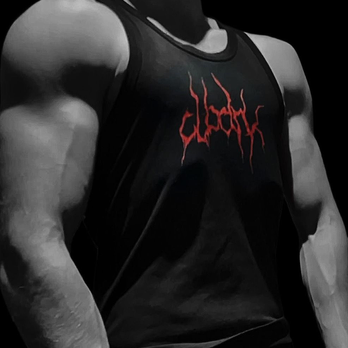 Veil Black Tank Top