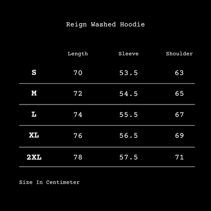 Reign Washed Hoodie