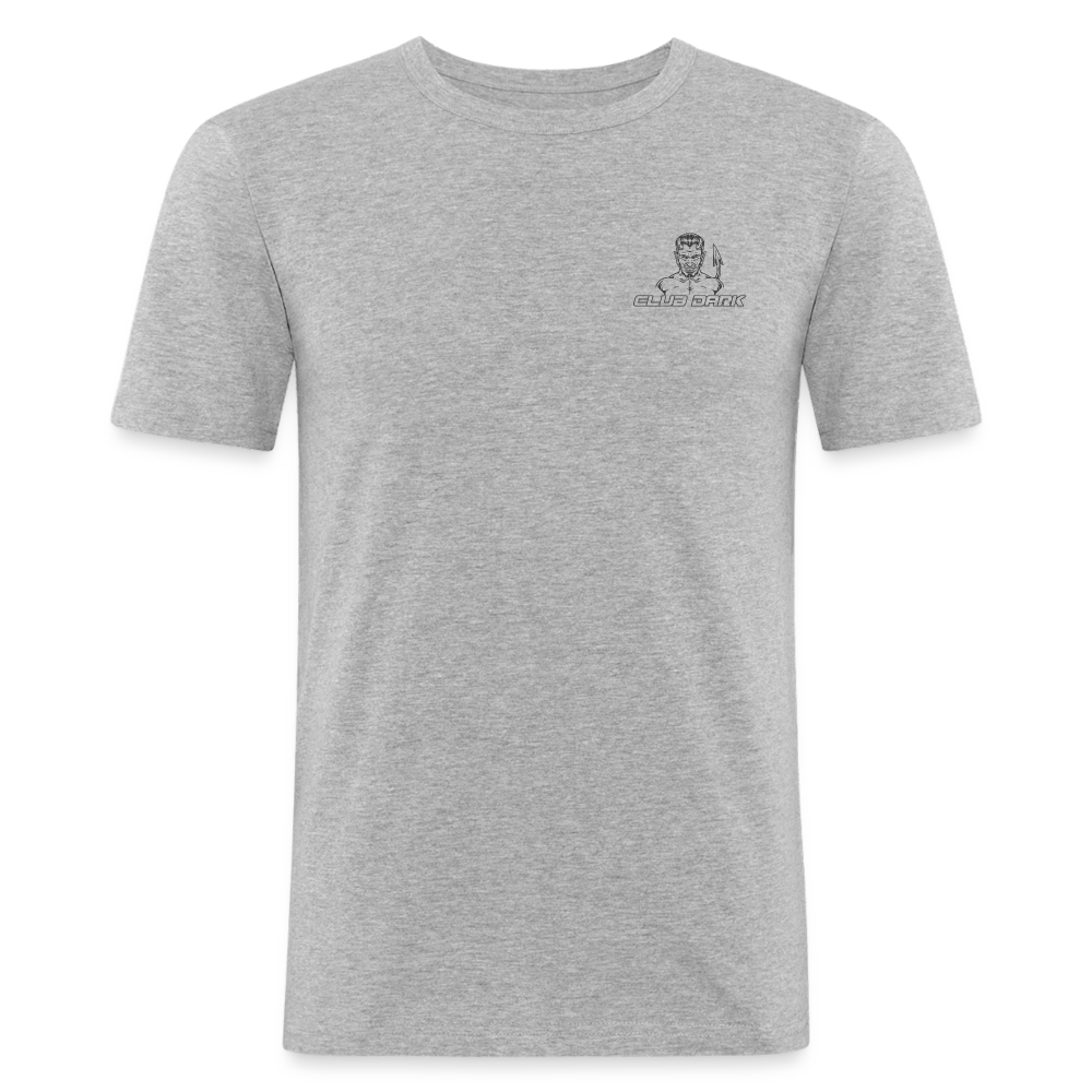 CLASSIC SLIM FIT TEE - heather grey